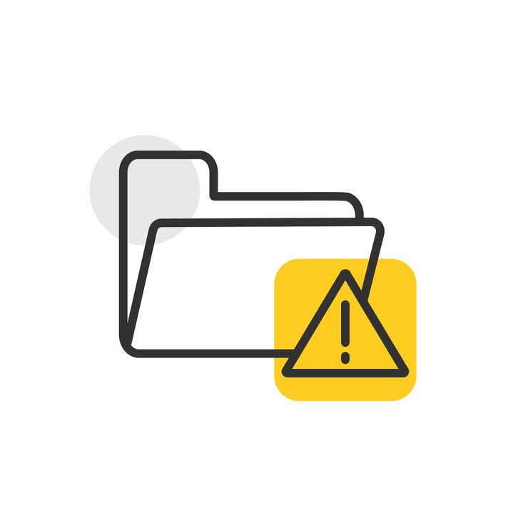 Vector folder icon file vector illustration data business concept