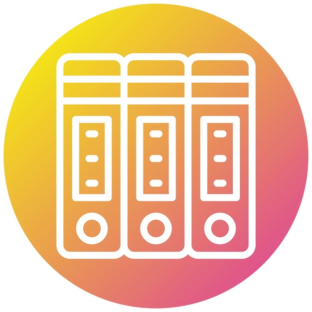 Folder Vector Icon Design Illustration