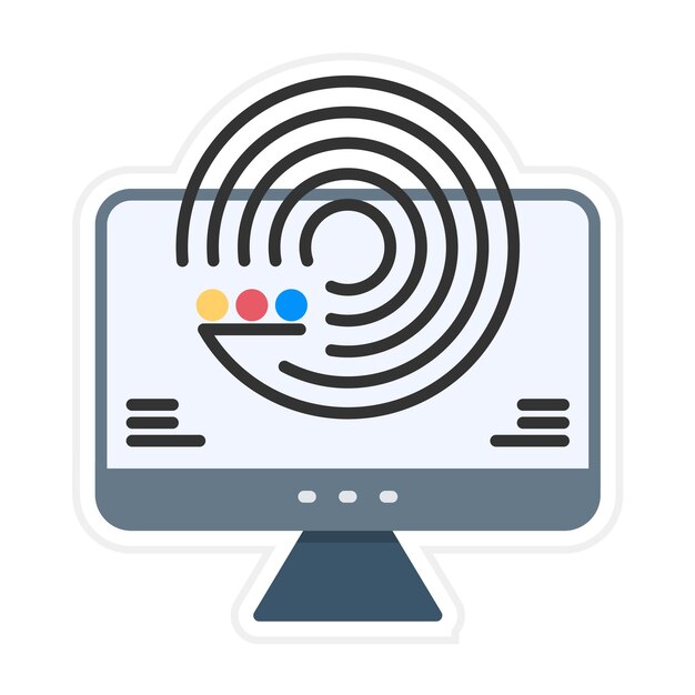 forecasting model vector icon can be used for data analytics iconset
