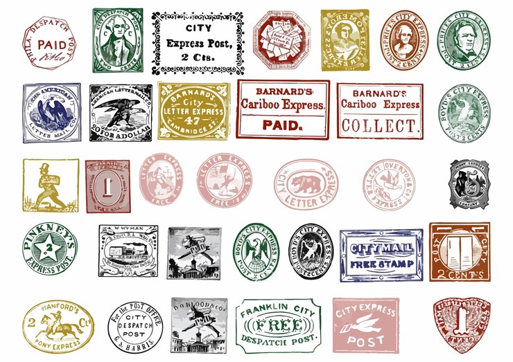 Foreign Postmarks Stamps amp Stickers Europe