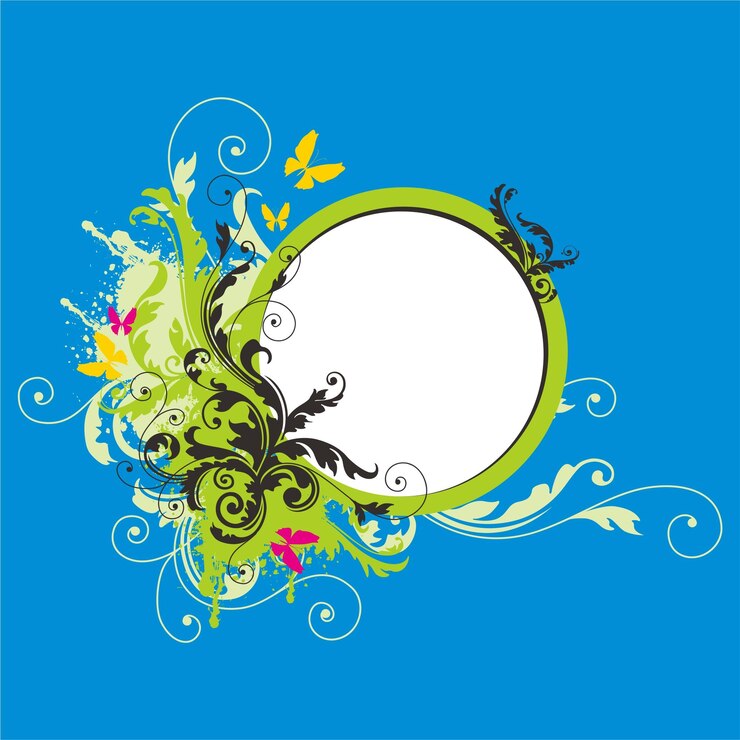 Vector frame ornament vector design 02