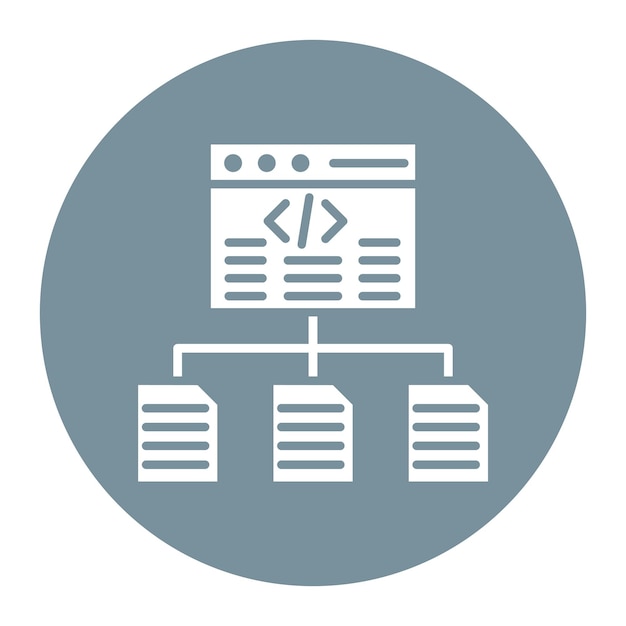 framework vector icon can be used for no code iconset