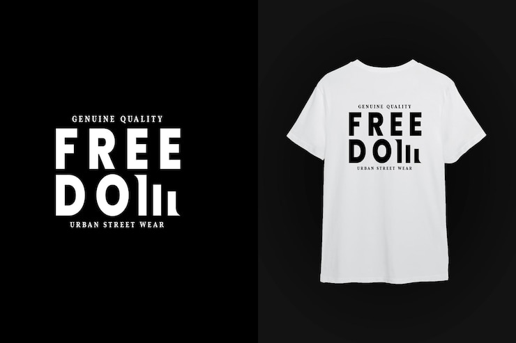 Vector free dom t shirt design