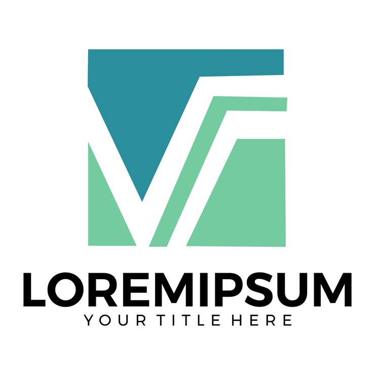 Free vector business logo template minimal branding design vector