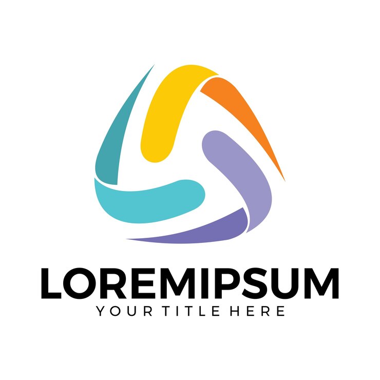 Free vector company logo design
