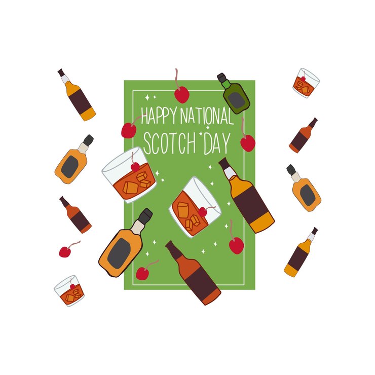 Vector free vector national scotch day