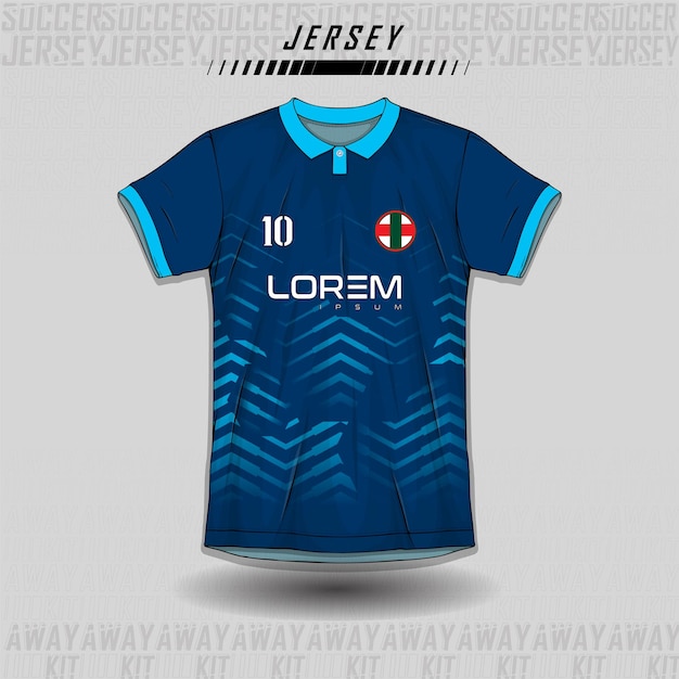 Free vector soccer uniform concept