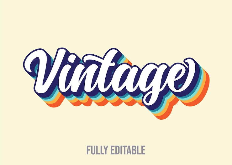 Vector free vector vintage typography retro slogan trendy t shirt design