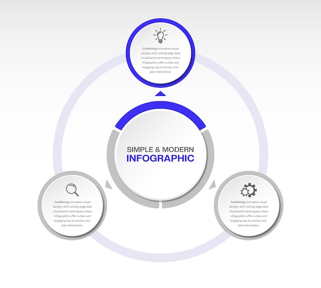 fresh and concise infographic design vector infographic template