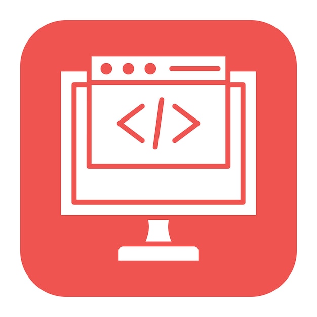 front end development vector icon can be used for no code iconset