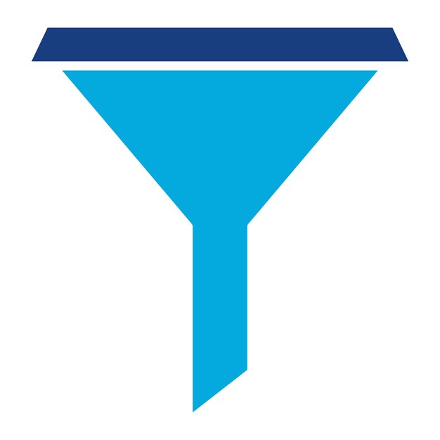 Funnel Duotone Illustration
