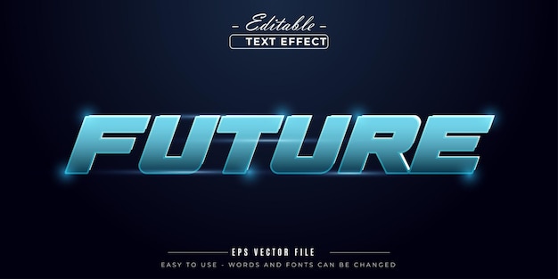 future editable text effect