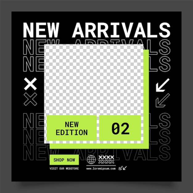 Futuristic Street Wear Design Template