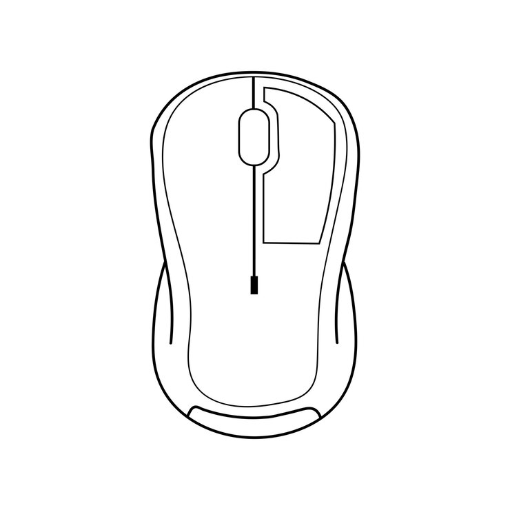 Gambar tangan klipart mouse Paket Vektor Teknologi Klipart Teknologi Klipart Elektronik Komputasi