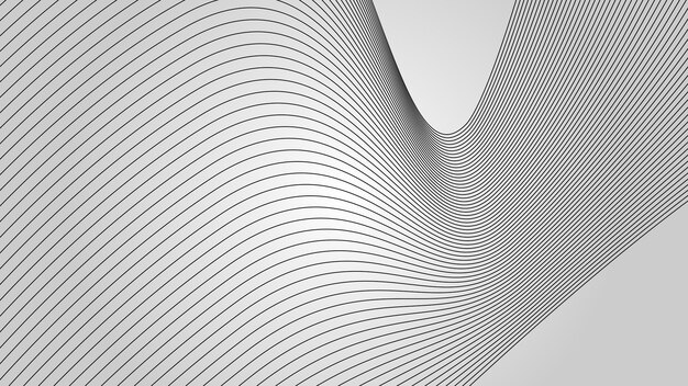 Gambar vektor latar belakang wallpaper desain garis-garis abstrak gelombang garis untuk backdrop atau presentasi