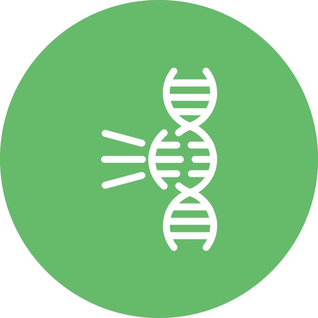 genetic engineering icon vector image can be used for bioengineering