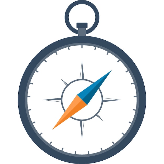geo targeting flat web icon concept