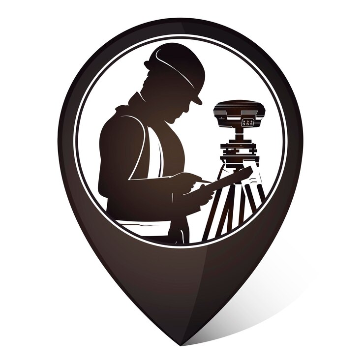 Geodesy and land surveying sign pointer