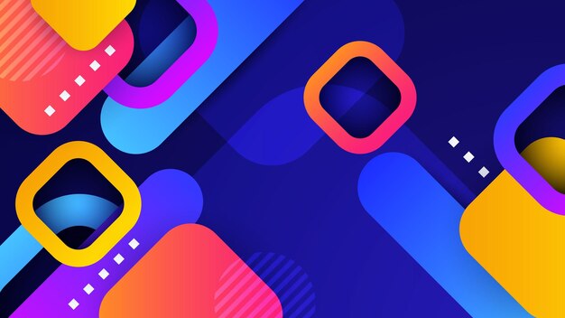 Geometric abstract background with colorful shape abstract design background