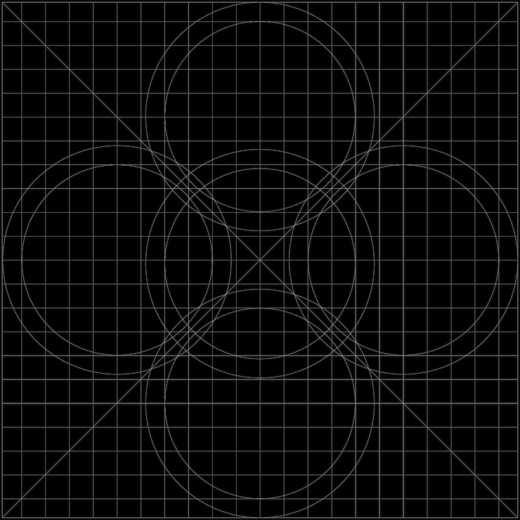 Geometric Circle Pattern