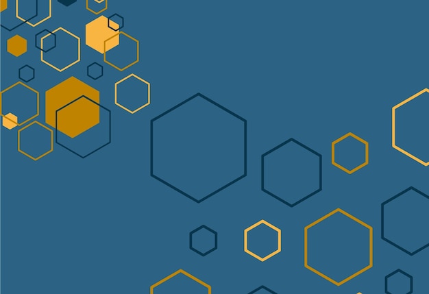 Geometric Hexagon Pattern