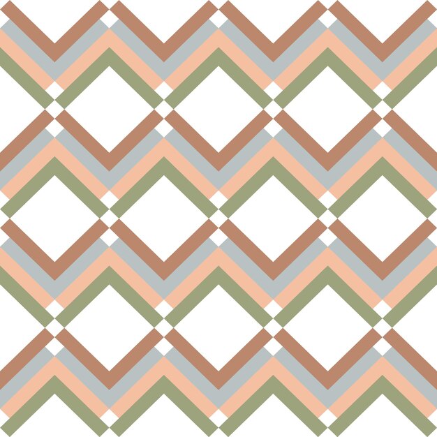 Geometric linear shape repeating pattern Retro texture Abstract colorfull seamless background