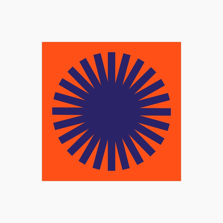 Vector geometric mosaic element