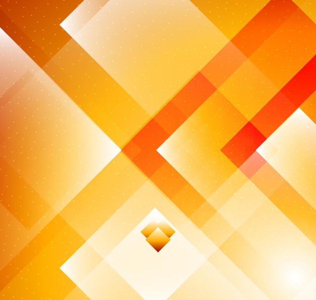 Geometric Orange background