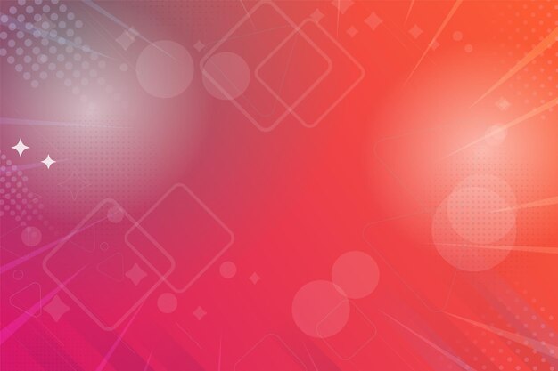 Geometric red background