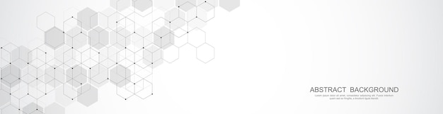 geometric shapes and hexagon pattern