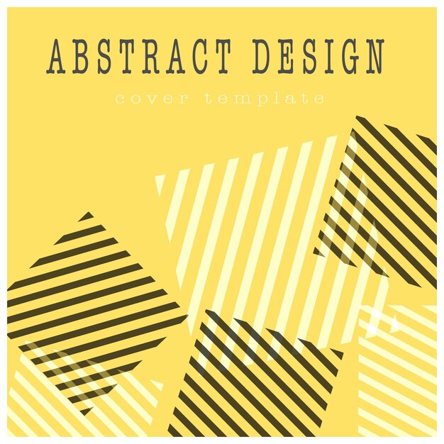 Geometric shapes in an abstract combination Design of a poster banner poster cover or postcard Corporate style layout The idea of the interior prints and decorations Layout for creative design