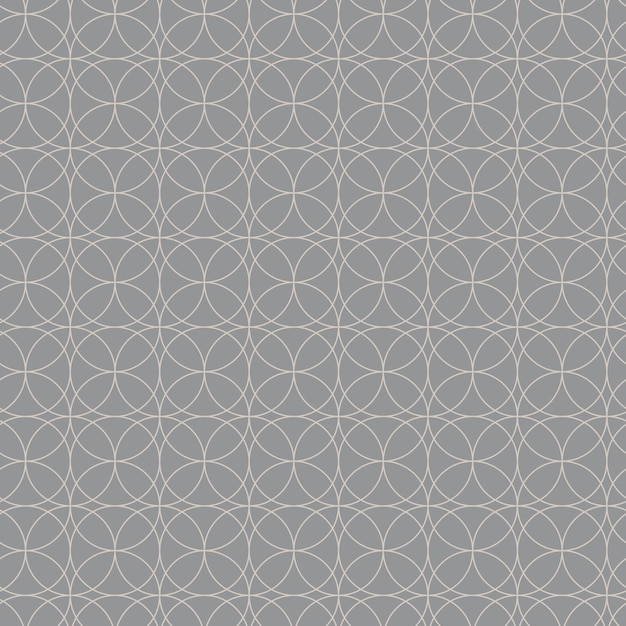 Geometrical vector seamless patterns on a gray background Modern illustrations for wallpapers flyers covers banners minimalistic ornaments backgrounds