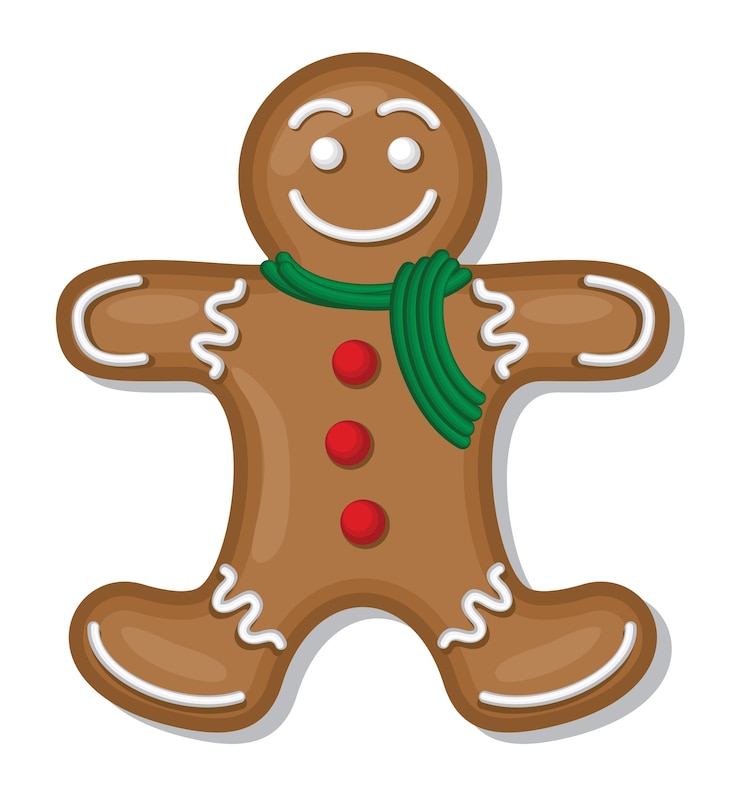 Vector gingerbread
