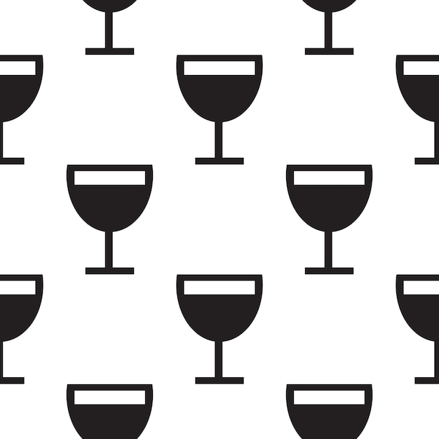Glass icon illustration