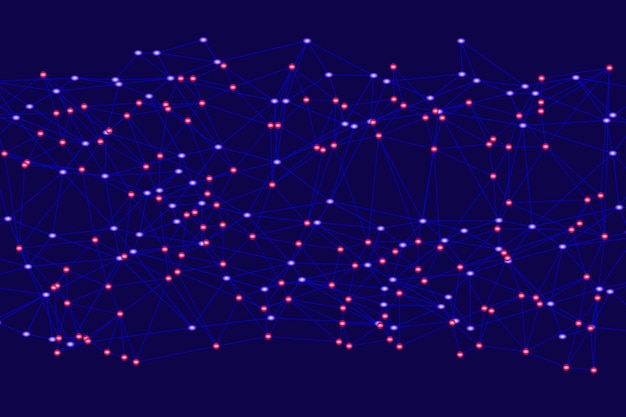 Global network connection background for banner design Abstract line background with connecting dots and lines Network Connecting dot polygon Social network communication Internet technology