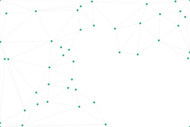Global network connection background for banner design Abstract line background with connecting dots and lines Network Connecting dot polygon Social network communication Internet technology