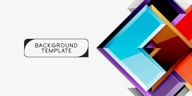 Glossy arrows background