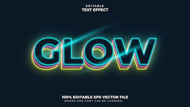 Glow Text Effect