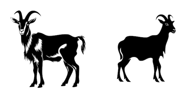 goat silhouette collection