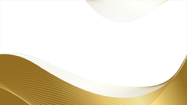 Gold luxury abstract background with lines