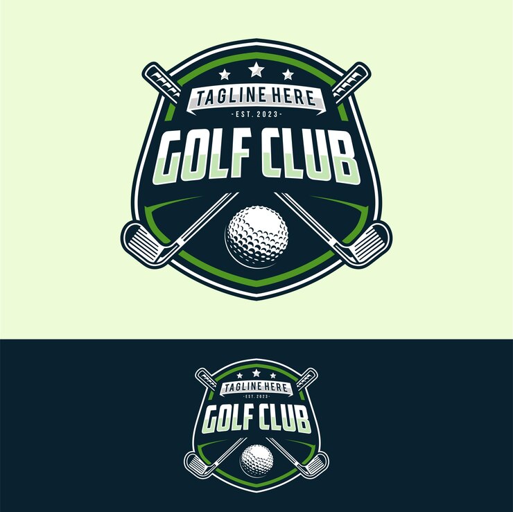 Golf logo template design for golf club