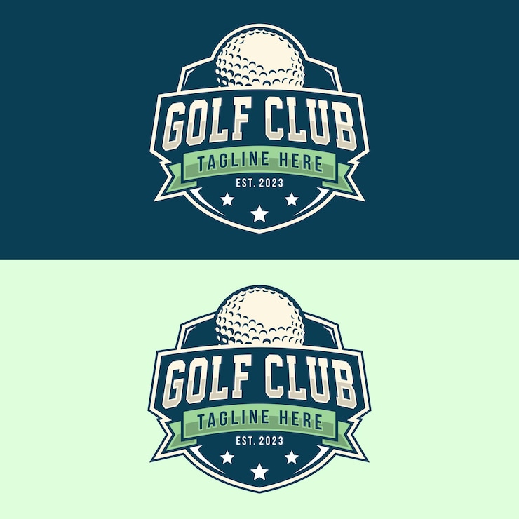 Golf logo vector template design illustration for golf club