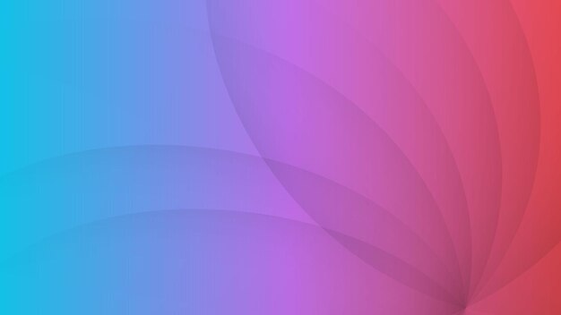 gradient abstract background in colorful abstract flower