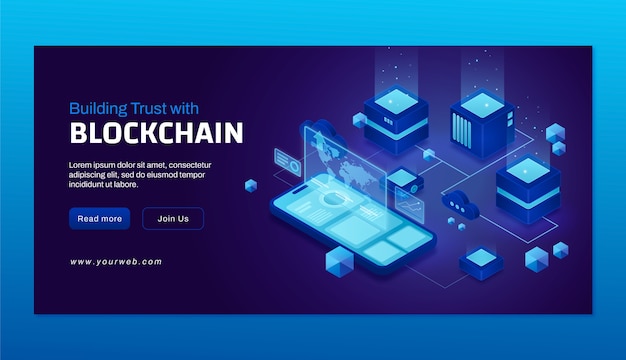 gradient blockchain banner