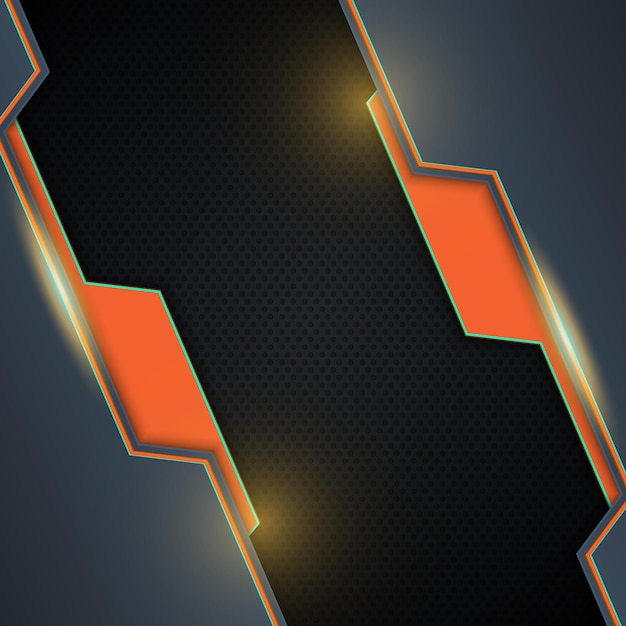 Gradient circle shape background