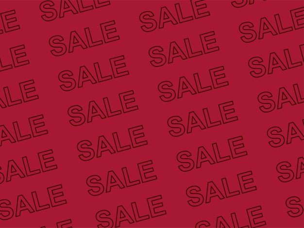 Gradient Color Sale Banner Background Design Vector Illustration