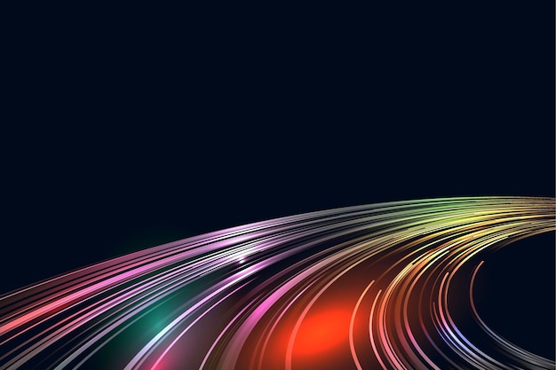 gradient colored background with geometric shapes vector