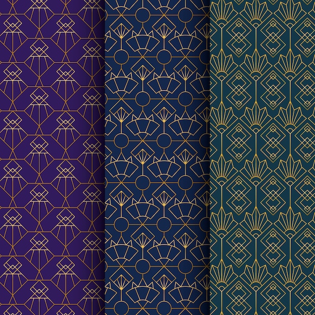 Gradient decorative pattern design