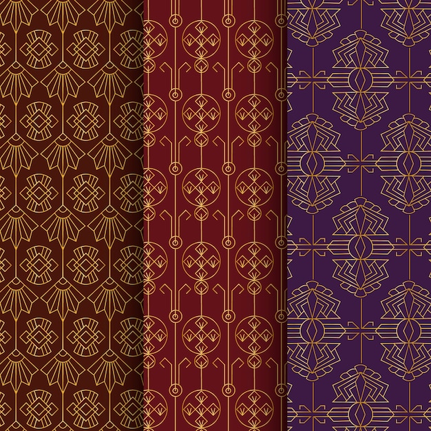 Gradient decorative pattern design