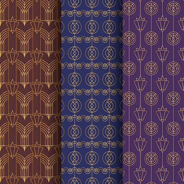 Gradient decorative pattern design